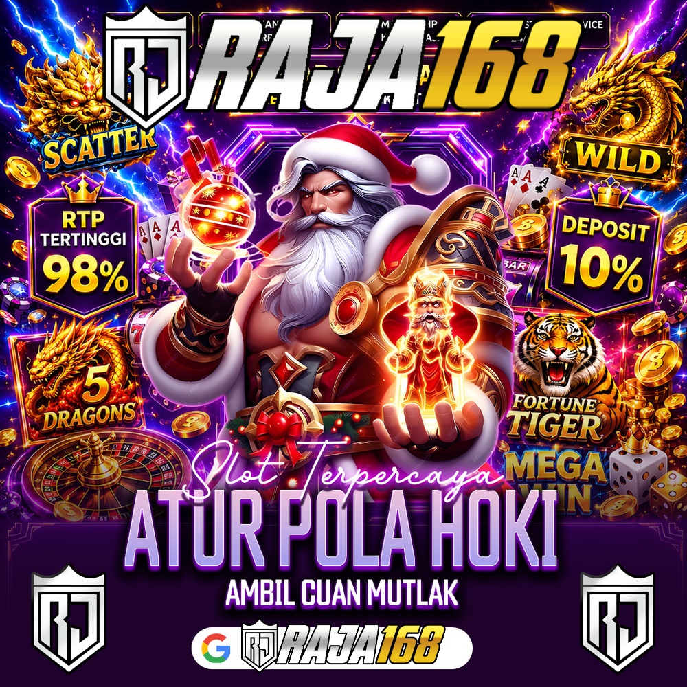 RAJA168: Arena Hiburan Online Kekinian Dengan Koleksi Game Pilihan Dan Layout Modern